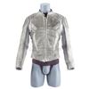 Image 1 : Lot #502 - OBLIVION (2013) - Jack's (Tom Cruise) Leather Technician's Jacket and Shirt