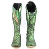 Image 2 : Lot #532 - POWER RANGERS (2017) - Pair of Rita Repulsa's Corrupted Green Power Boots