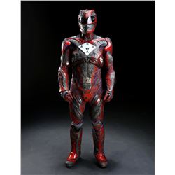 Lot #535 - POWER RANGERS (2017) - Zordon's Light-Up Battle Damaged Red Power Suit
