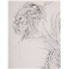Image 2 : Lot #536 - PREDATOR 2 (1990) - Hand-Drawn Concept Art of Predator