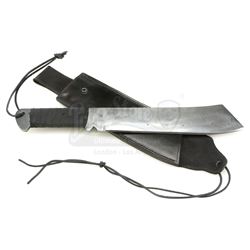 Lot #549 - RAMBO (2008) - Gil Hibben First Edition Rambo (Sylvester Stallone) Machete-Style Knife Wi