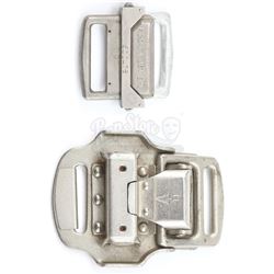 Lot #564 - ROCKETEER, THE (1991) - The Rocketeer's (Bill Campbell) Rocket-Pack Buckles