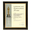 Image 1 : Lot #568 - ROCKY (1976) - Academy Award Nomination Certificate Plaque
