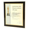 Image 3 : Lot #568 - ROCKY (1976) - Academy Award Nomination Certificate Plaque
