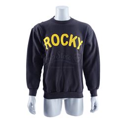 Lot #569 - ROCKY III (1982) - Screen-Printed Rocky Sweatshirt