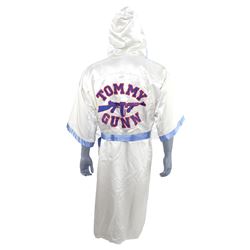 Lot #570 - ROCKY V (1990) - Tommy Gunn's (Tommy Morrison) Boxing Robe