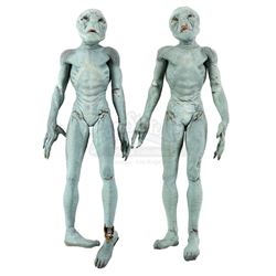 Lot #577 - SCARY MOVIE 3 (2003) - Pair of Blue Alien Puppets