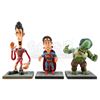 Image 1 : Lot #578 - SEINFELD (T.V. SERIES, 1989-1998) - Set of Three Will Vinton Studios Seinfeld Superhero P