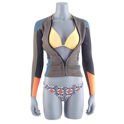 Lot #580 - SHALLOWS, THE (2016) - Nancy's (Blake Lively) Bloodied Wetsuit and Bikini