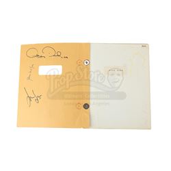 Lot #667 - STAR WARS: A NEW HOPE (1977) - Harrison Ford and Cast-Autographed Fourth Draft Script