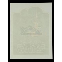 Lot #675 - STAR WARS: A NEW HOPE (1977) - Unused Brothers Hildebrandt Iron-On T-Shirt Decal