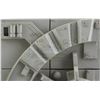 Image 5 : Lot #677 - STAR WARS TRILOGY (1977-1983) - 6" x 6" Death Star Surface Model Miniature Piece