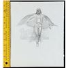Image 3 : Lot #698 - STAR WARS: THE EMPIRE STRIKES BACK (1980) - Hand-Drawn Ralph McQuarrie Darth Vader Concep