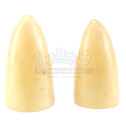 Lot #705 - STAR WARS: THE EMPIRE STRIKES BACK (1980) - Phil Tippett Collection: Pair of Slug Teeth