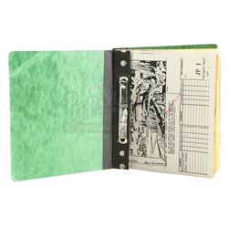 Lot #716 - STAR WARS: RETURN OF THE JEDI (1983) - Dennis Muren's Personal Miniature Storyboard Set