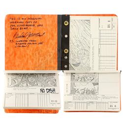 Lot #717 - STAR WARS: RETURN OF THE JEDI (1983) - Michael McAlister's Visual Effects Mini Storyboard