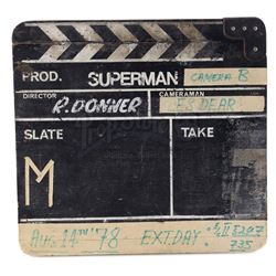 Lot #777 - SUPERMAN (1978) - Production-Used Clapperboard