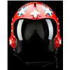 Image 1 : Lot #814 - TOP GUN (1986) - Leonard "Wolfman" Wolfe's (Barry Tubb) Fighter Pilot Helmet