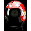 Image 3 : Lot #814 - TOP GUN (1986) - Leonard "Wolfman" Wolfe's (Barry Tubb) Fighter Pilot Helmet