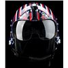 Image 10 : Lot #815 - TOP GUN (1986) - Pete "Maverick" Mitchell's (Tom Cruise) Fighter Pilot Helmet