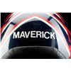 Image 8 : Lot #815 - TOP GUN (1986) - Pete "Maverick" Mitchell's (Tom Cruise) Fighter Pilot Helmet