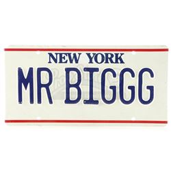 Lot #851 - WAYNE'S WORLD (1992) - Frankie "Mr. Big" Sharp's (Frank DiLeo) Limousine License Plate