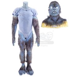 Lot #869 - X-MEN: FIRST CLASS (2011) - Beast's (Nicholas Hoult) Hairsuit and Cowl