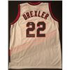 Image 1 : CLYDE DREXLER SIGNED TRAILBLAZERS JERSEY (BECKETT COA)