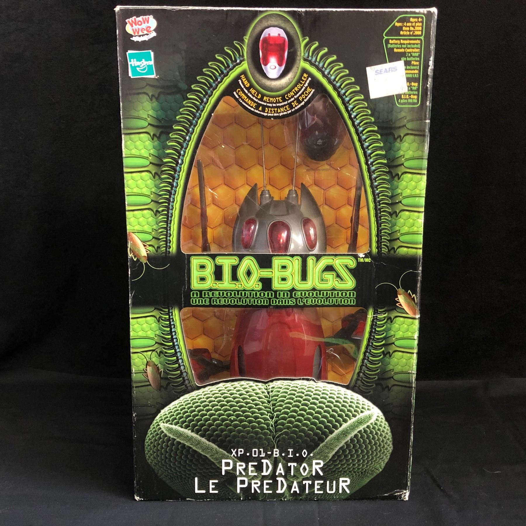 BIO-BUGS BY HASBRO PREDATOR XP 01 B.I.O. RC REMOTE CONTROLLED