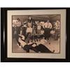 Image 1 : MUHAMMAD ALI SIGNED 16X20 FRAMED PHOTO w/ THE BEATLES (INCLUDES COA)