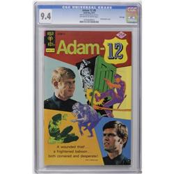"Adam 12 #8 File Copy (Gold Key, 1975) CGC NM 9.4 Off-wh "