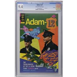 "Adam 12 #9 File Copy (Gold Key, 1975) CGC NM 9.4 Off-wh "