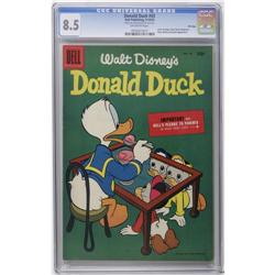 "Donald Duck #43 File Copy (Dell, 1955) CGC VF+ 8.5 Off- "