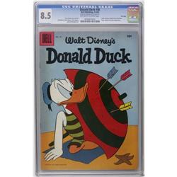"Donald Duck #48 File Copy (Dell, 1956) CGC VF+ 8.5 Off- "