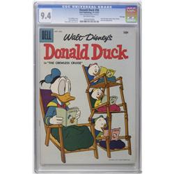 "Donald Duck #56 File Copy (Dell, 1957) CGC NM 9.4 Off-w "