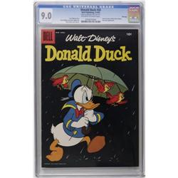 "Donald Duck #58 File Copy (Dell, 1958) CGC VF/NM 9.0 Of "