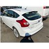 Image 3 : 2013 FORD FOCUS, 4 DOOR HATCHBACK WHITE, VIN#1FADP3R47DL202171