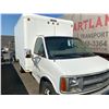 Image 2 : 2001 CHEVROLET 3500, 2DR CUBE VAN, WHITE, VIN # 1GBJG31R211113236