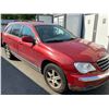 Image 2 : 2007 CHRYSLER PACIFICA TOURING, 4DR SUV, RED, VIN # 2A8GM68X47R173505