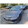 Image 1 : 2016 CHRYSLER 200 4 DOOR SEDAN, GREY, VIN#1C13CCCFB5GN122286