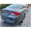 Image 3 : 2016 CHRYSLER 200 4 DOOR SEDAN, GREY, VIN#1C13CCCFB5GN122286