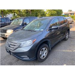 2013 HONDA CRV AWD 4 DOOR GREY VIN#2HKRM4H34DH115467