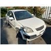 Image 2 : 2007 KIA RIO 4 DOOR WHITE VIN#KNADE123076246048