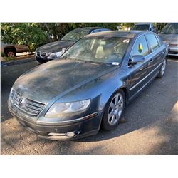 2004 VOLKSWAGEN PHAETON 4 DOOR GREY VIN#WVWAE63D148010807