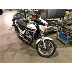 1983 HONDA CX 650, MOTORCYCLE, WHITE, VIN # DM000602