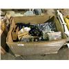 Image 1 : BOX OF ASSORTED HEAVY DUTY MACHINE PARTS & HARDWARE
