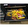 Image 3 : BLUE QUIET GLIDE 6 DRAWER MOBILE TOOL CABINET & CONTENTS