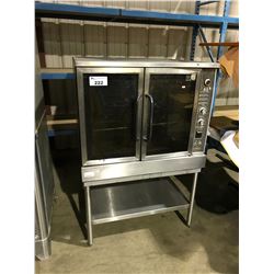 MARKET FORGE DUAL DOOR STAINLESS STEEL COMMERCIAL ELECTRIC CONVECTION OVEN