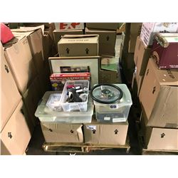 PALLET OF ASSORTED STORAGE LOCKER JEWELRY AND MISC.