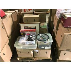 PALLET OF ASSORTED STORAGE LOCKER JEWELRY AND MISC.